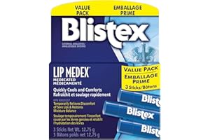 Blistex Lip Medex Stick Value Pack 3 count