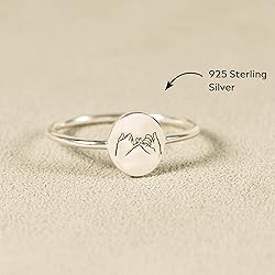 STORYJEWELLERY Pinky Promise Ring for Friends, 925