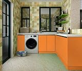 Hode Orange Vinyl Wrap 60cm x 5m Glitter Self Adhesive Wallpaper view 8