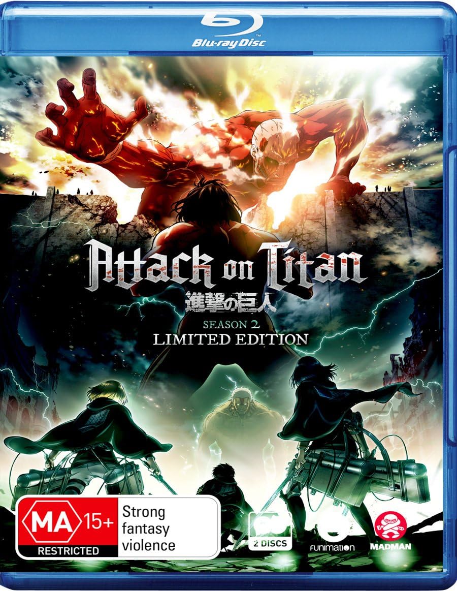 Attack On Titan Blu Ray Box Set
