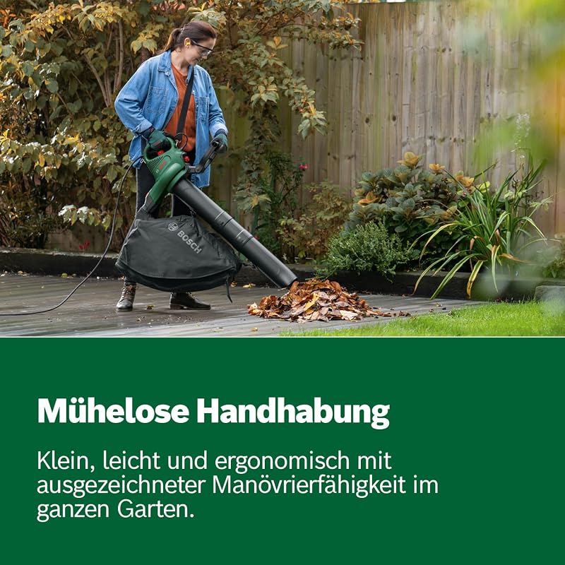 elektrischer Laubsauger/Laubbläser UniversalGardenTidy 3000