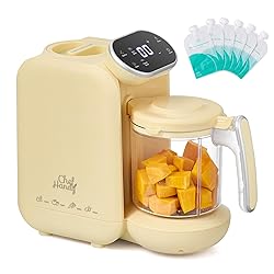 Chefhandy Baby Food Maker, Steamer & Blender with
