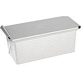 USA Pan Bakeware Pullman Loaf Pan With Cover, 9 x 4 inch, Nonstick & Quick Release Coating, Made in the USA from Aluminized Steel