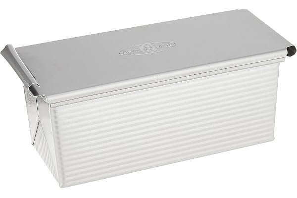 USA Pans 9 x 4 x 4-Inch Pullman, Aluminized Steel with Americoat