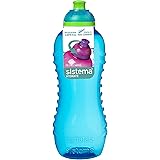 Sistema Twist 'n' Sip BPA Free Water Bottle, 460 ml - Blue