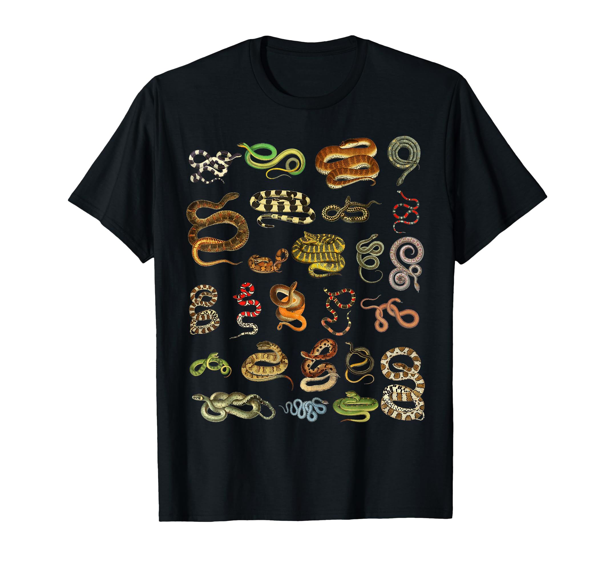 Photo 1 of **ASPHALT**Types Of Snakes Educational Herpetologist Kids Boys Girls T-Shirt 4
