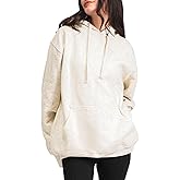Aon's High Natural Cotton Blend Hoodies For Women: More Breathable & Appealing Modern Fit Sweatshirt Sweaters