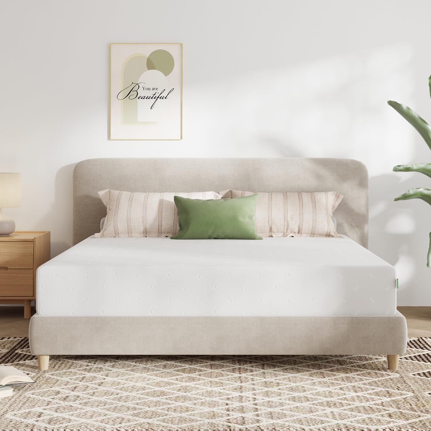 Photo 1 of *DIRTY FROM TRANSPORT/ SEE PICTURES* Novilla Queen Mattress, 12 Inch Queen Memory Foam Mattress for Pressure Relief & Comfort Sleep, Removable Washable Mattress Cover,CertiPUR-US Certified Mattress Queen, Plush