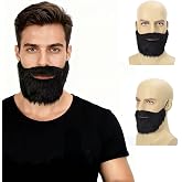 FVCENT Beard Brown Men's Beard Brown Costume Facial Supplies Disguise Male Makeup Cosplay Holiday Party Party
