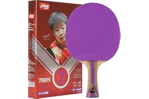 AMIRDE DHS Ping Pong Paddle Professional Racket - Table Tennis Racket with Carrying Case - ITTF Approved Rubber for Tournament Play - Best Table Tennis Paddle