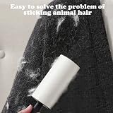 Nobleza Lint Roller Pet Hair Removal 540 Sheets Extra Sticky 6 Refills view 2
