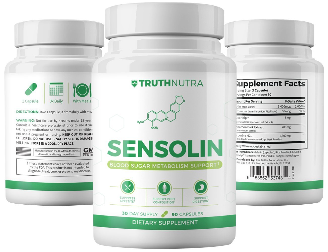 Truth Nutra TestroX 30 Day Supply All Natural