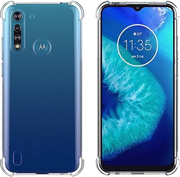 Amazon Com Redluckstar Moto G8 Power Lite Case Cover Crystal Clear Tpu Bumper Reinforced Corners Soft Anti Scratch Slim Fit Shockproof Phone Case For Motorola Moto G8 Power Lite Transparent Electronics