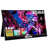 ALOLG Portable Monitor 17.3 Inch with 144HZ FHD