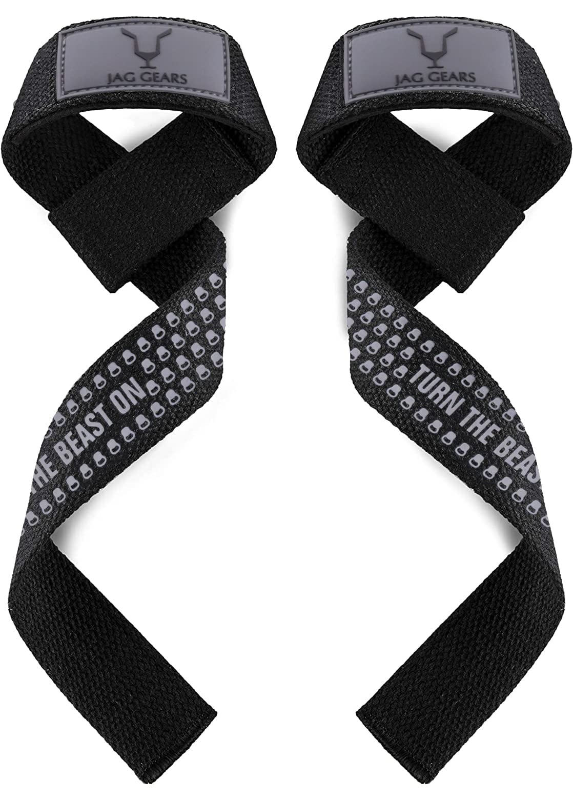 JAG Gears Weight Lifting Straps – Wrist Straps & Wrist Wraps for Heavy Lifts, Durable Lifting Straps for Gym, Strength Training, Fitness & Gym Equipment for Maximum Grip Support