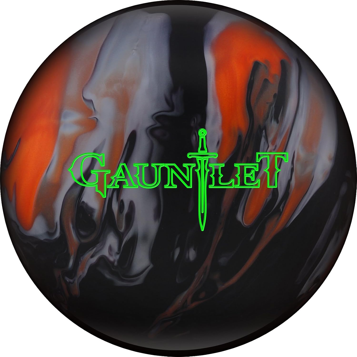 Hammer Gauntlet Bowling Ball Orange/Black/Silver (15lbs