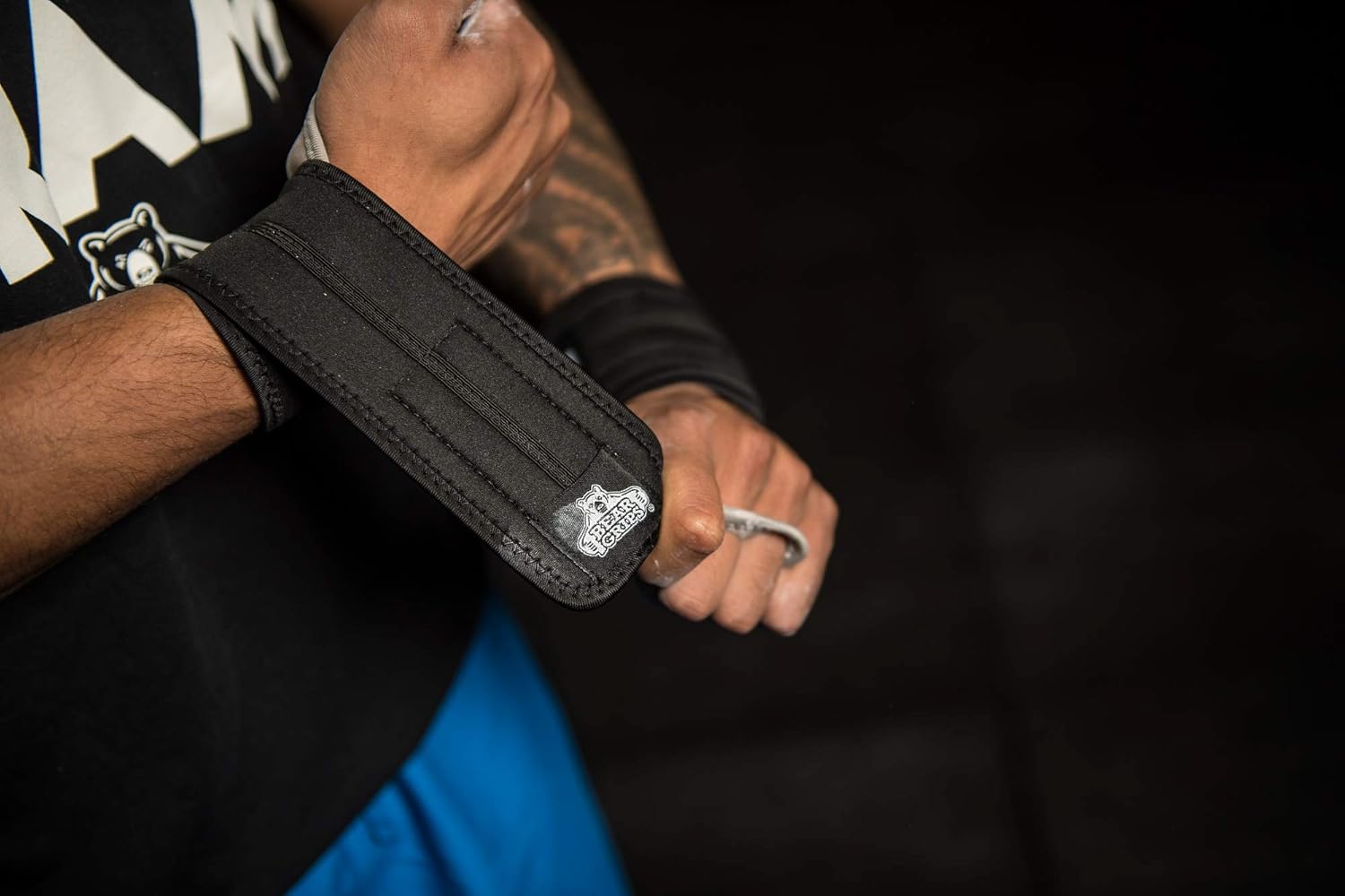 Bear Grips Gymnastic Hand Grips Pullups Premium Suede Leather Hand