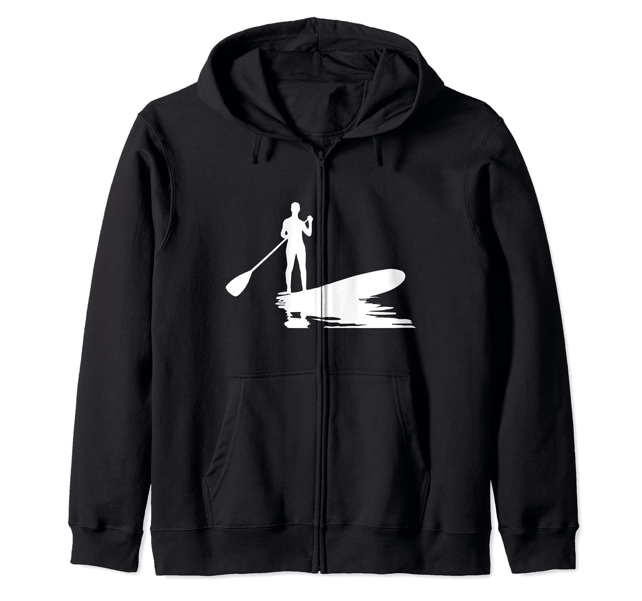Funny StandUp Paddling SUP Zip Hoodie