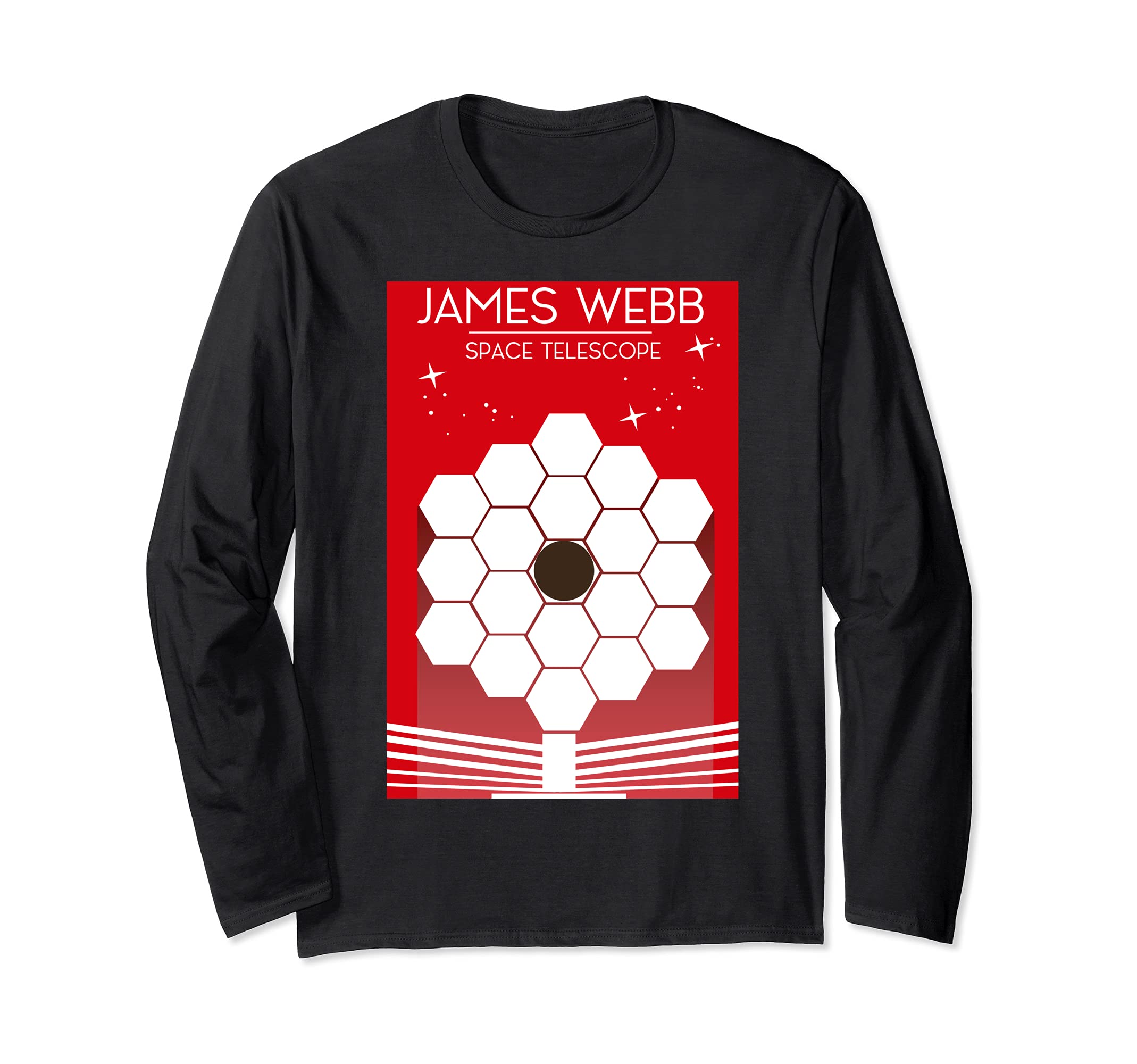 James Webb Space Telescope Space Art Long Sleeve T-Shirt
