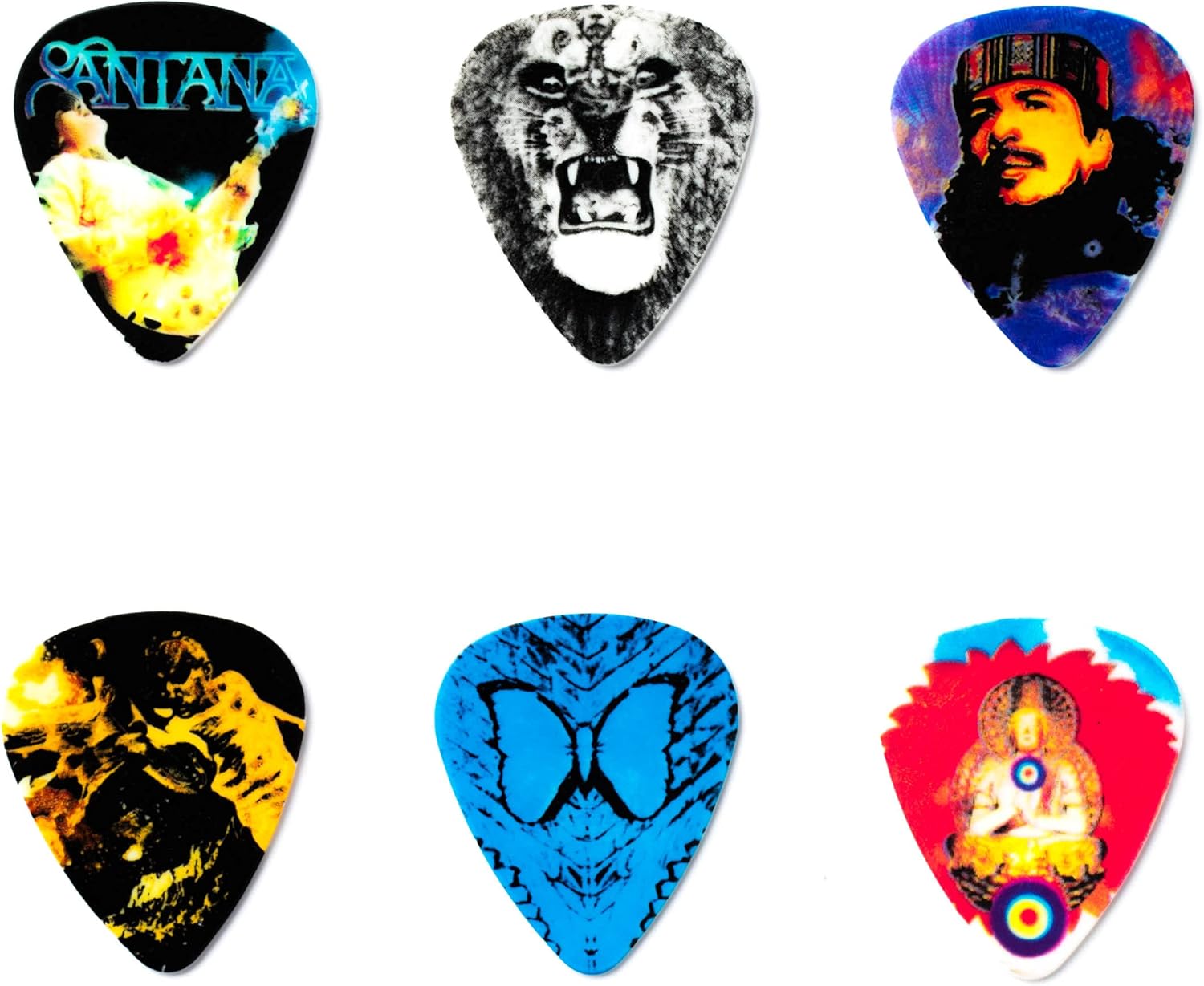 Jim Dunlop SANPT02H Santana Heavy Pick Tin, verschiedene Farben - Image 3