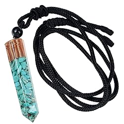 Nupuyai Orgone Healing Crystal Point Pendant