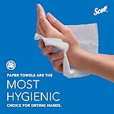 Scott Multifold Hand Towels 6633 1-Ply White 25 Packs 175 Sheets each view 6