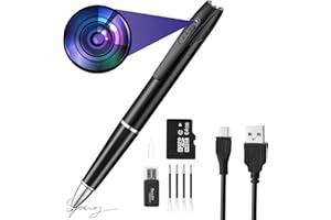 3D-PAS 1080P HD Spy Camera, 64GB Mini Body Cam, Hidden Cameras, Mini Camera, Rechargeable Small Pocket Cam, Suitable for Feet