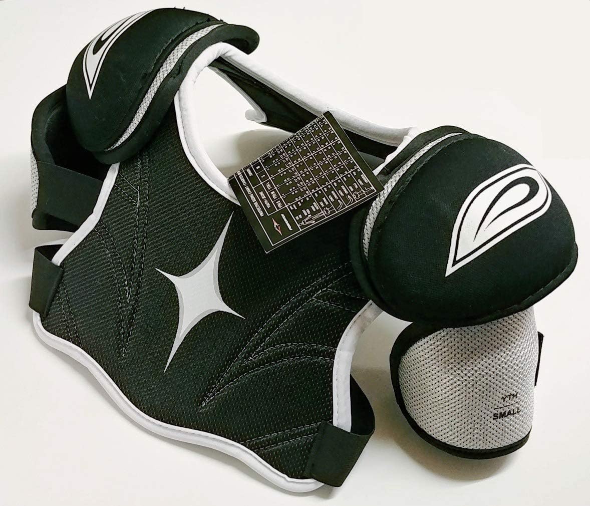 PowerTek Powerkit Youth Ice Hockey Shoulder Pads, Adjustable Fit : Sports & Outdoors