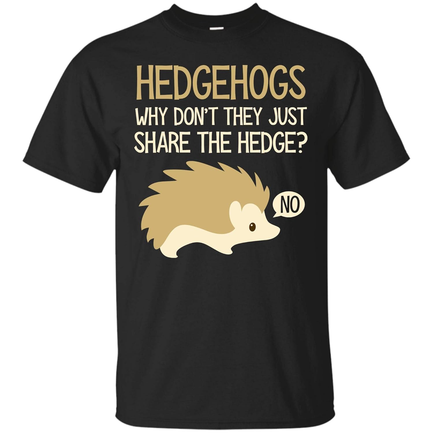 hedgehog t shirt share the hedge