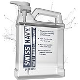 Swiss Navy Premium Water Based Lubricant, Gallon 128 Ounce Personal Non Sticky Lube for Men, Women & Couples Long Lasting Uns