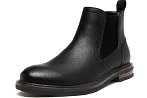 DECARSDZ Men's Chelsea Boots Casual Classic Comfy Slip-On Suede Chukka Mens Ankle Boot