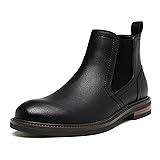 DECARSDZ Mens Comfortable Fashion Black Chelsea