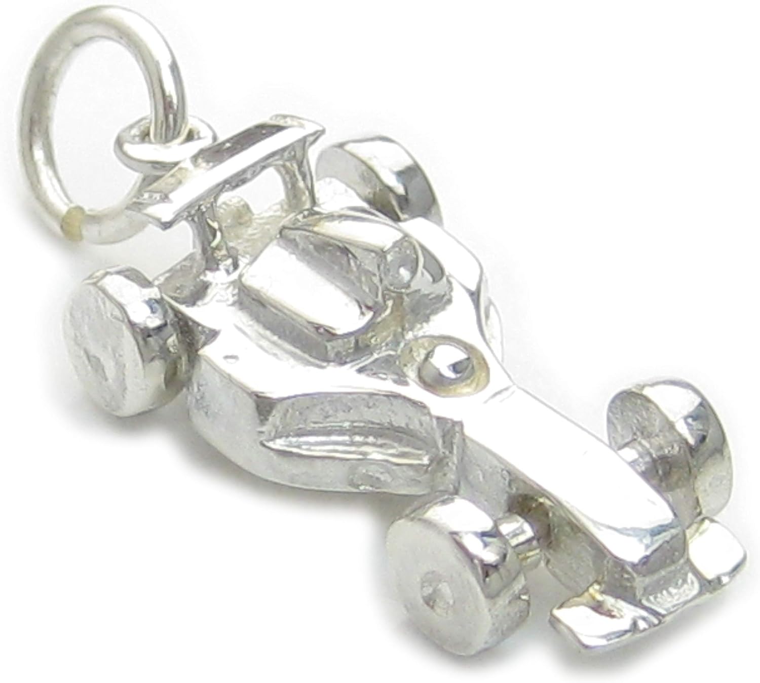 Racing Car sterling silver charm .925 x 1 Race Cars Charms PJPC600