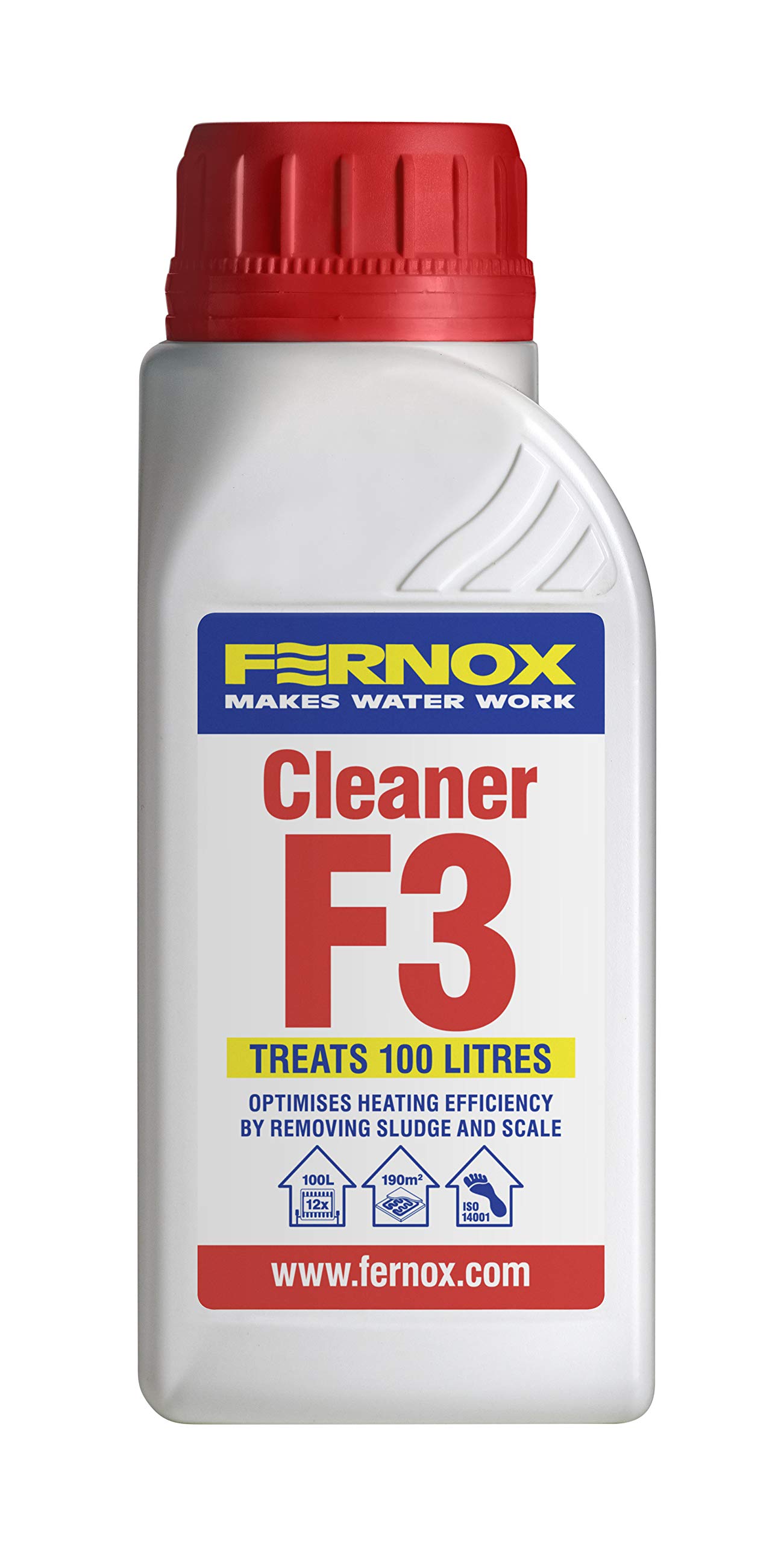 Fernox 62455 Super Concentrated F3 Cleaner - 265ml Treats 100 litres