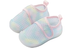 ihuan Baby Toddler Water Shoes Sandals Infant Boys Girls Kids Swim Beach Pool Quick Dry Non-Slip Breathable Barefoot for Summ