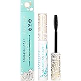 Pacifica Aquarian Gaze Mascara – Abyss (Black) Water-Resistant Long Lash Mascara, Lengthening & Smudge-Proof, Vegan & Cruelty-Free