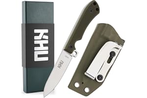 KHU Mini Fixed Blade Knife edc pocket knife Survival 440C Steel G10 Handle, Outdoor Camping Accessories Camping Gear With Kyd