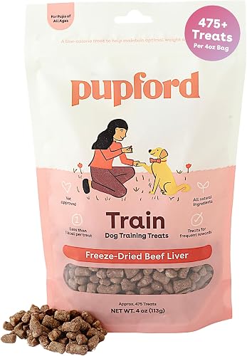 Pupford golosinas de entrenamiento liofilizadas para perros y — Golosinas