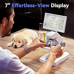 TOMLOV DM301 Pro Microscope for Kids Adults