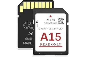 XGEEK A15 2025 Latest Navigation SD Card Accessory for Ford/Lincoln–Compatible with F150, Explorer, Fusion, Expedition,Escape,Edge,MKC,MKZ,MKX,Sync 2,USA/Canada Maps Update, Model GM5T-19H449-AJ.