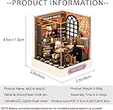 CUTEROOM Moon Magic DIY Miniature House Kit with Furniture and LED view 2