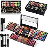 Professional All in One Makeup Kit for Women Full Kit,186 Colors Make Up Palette Valentine Gift Set, Including Eyeshadow,Lip Gloss,Concealer,Highlighter,Contour,Brow Powder,Mascara,Blush & Brush