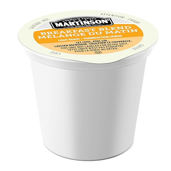 MARTINSON SINGLE SERVE COFFEE CAPSULES, BREAKFAST BLEND, COMPATIBLE WITH KEURIG K-CUP BREWERS, 24 COUNT