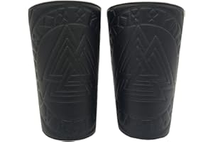 Viking Bracers Medieval Leather Arm Guards Viking Odin Valknut Knight Cuff Archery Bracers Wrap Gauntlet Wristband for LARP