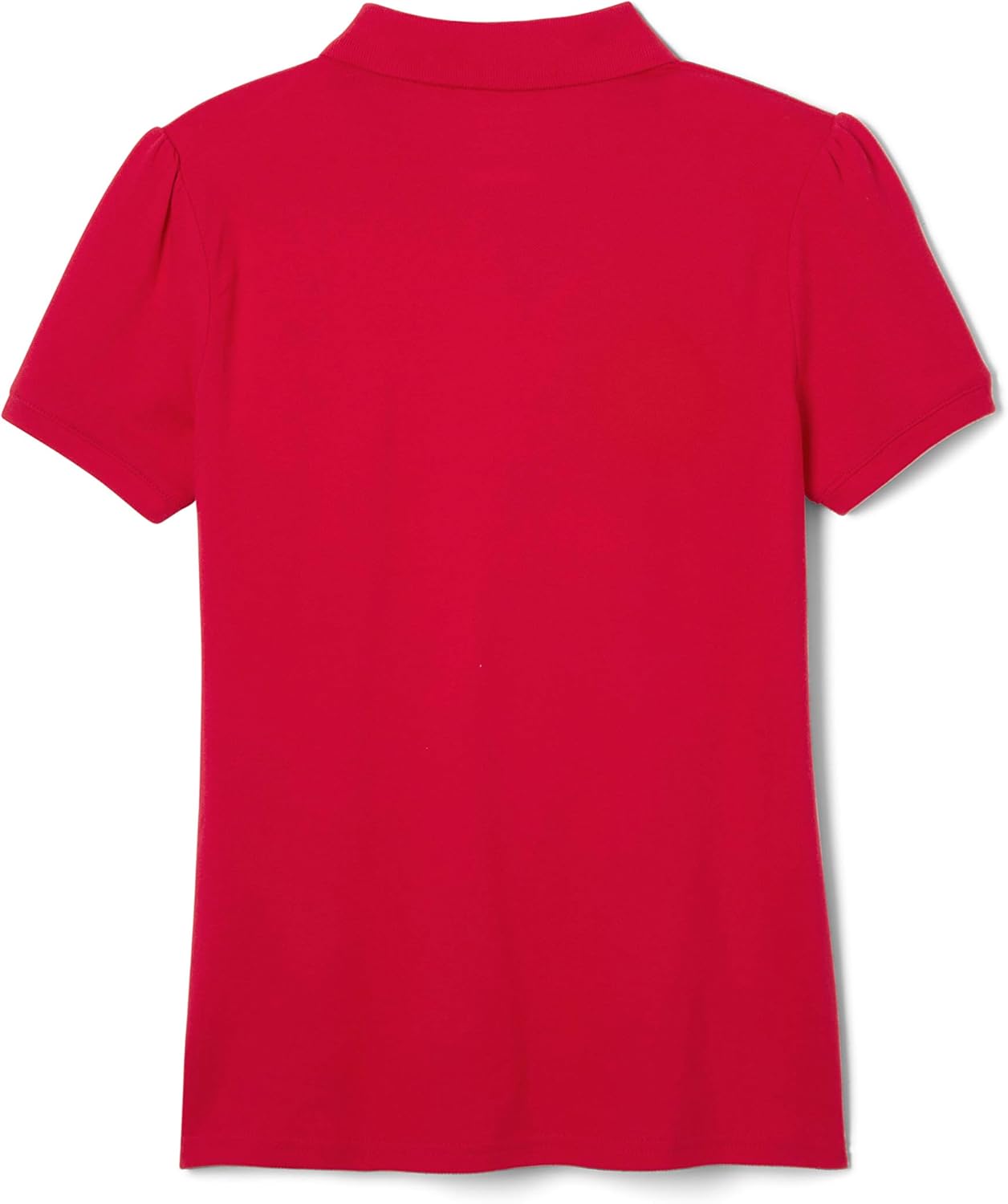 French Toast Girls' Short Sleeve Ruffle Polo: Clothing
