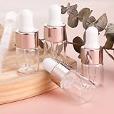 Friusate 30pcs 2ml Glass Dropper Bottles with 3 Pips 2 Labels Refillable view 7