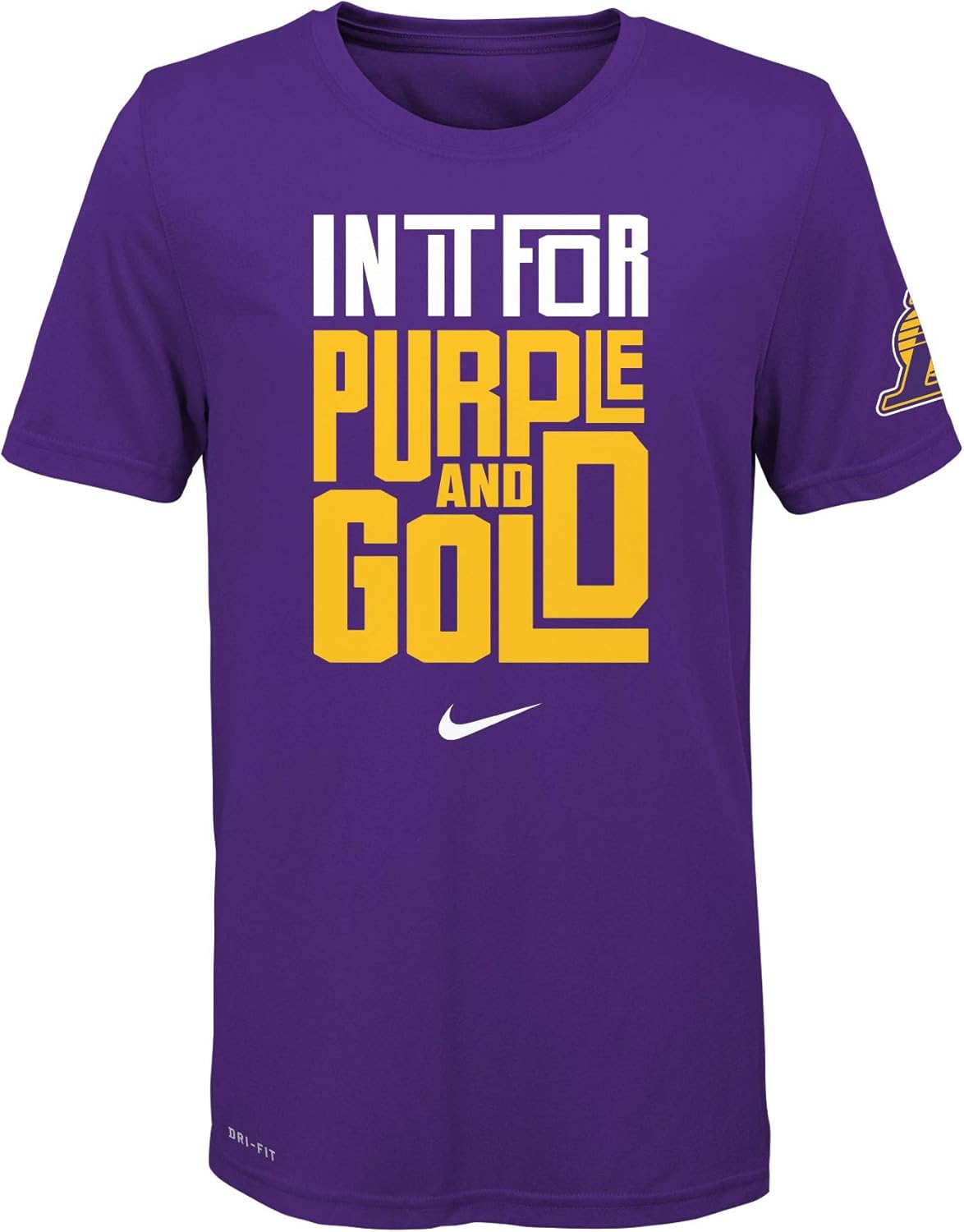 lakers dri fit long sleeve