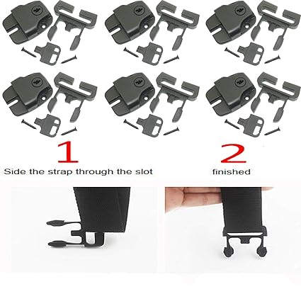 Amazon Com Auxphome 6 Packs Spa Hot Tub Cover Broken Latch