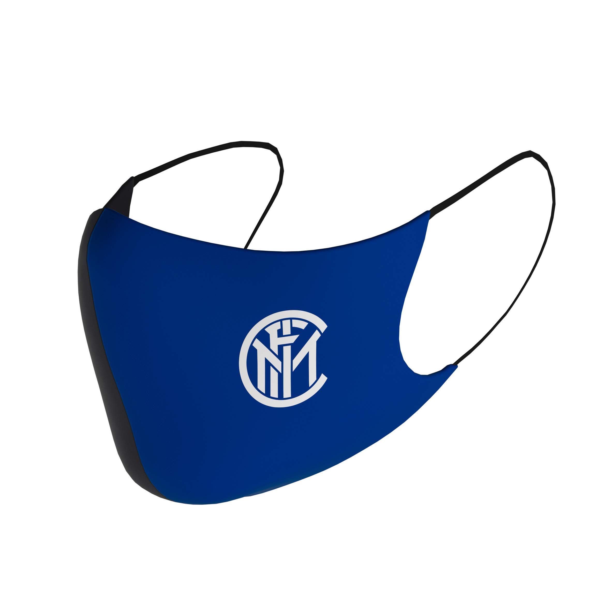 Inter, Unisex Face Mask, Adult, Blue, 3 Pieces,18 cm