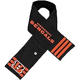 Littlearth NFL Cincinnati Bengals Hero Jersey Scarf, Team Color, 60" Length x 7.5" Width